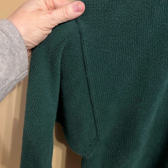 Eddie Bauer Mens green crew neck Sweater XXL TALL - Picture 6 of 9